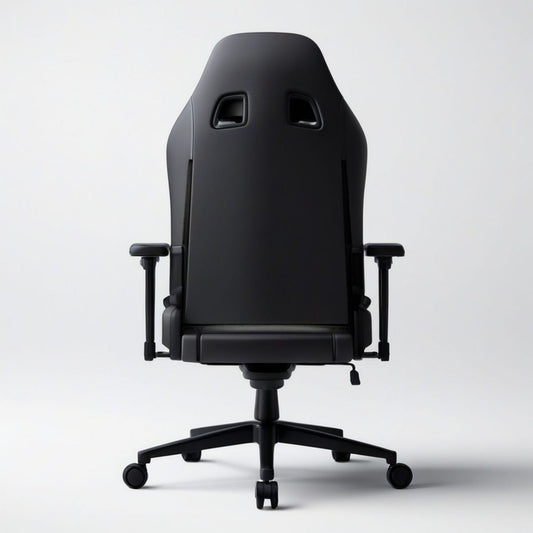 Gaming-Bürostuhl Schwarz, 65 x 65 x 122–132 cm